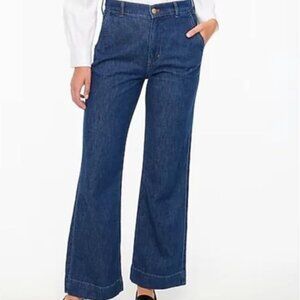 J. Crew Factory Wide Leg Jeans